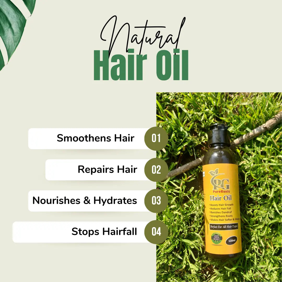 organic hair oil